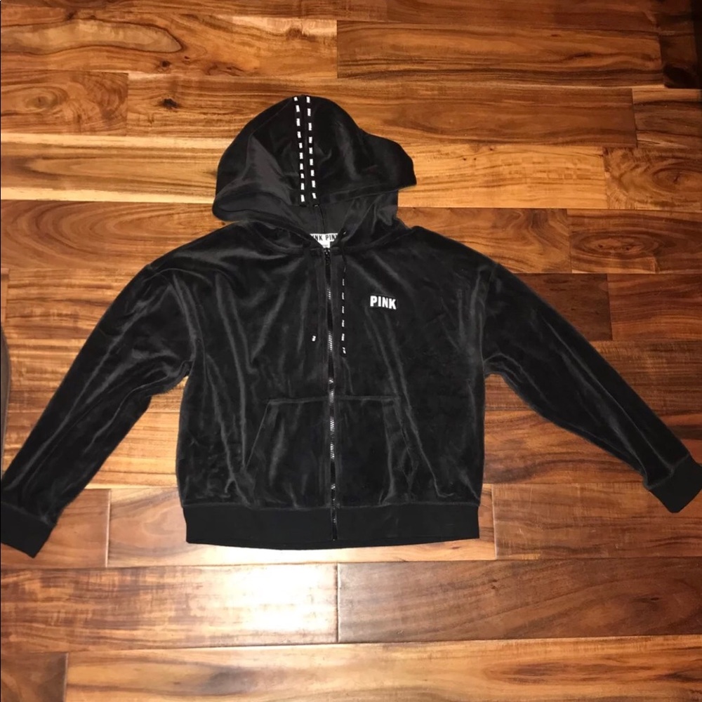 PINK Victoria’s Secret velvet hoodie